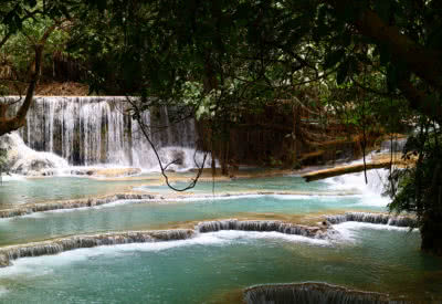 Wodospady Kuang Si - Perła Laosu