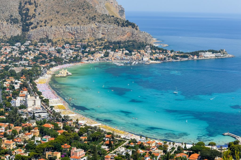 Mondello w Palermo, Sycylia