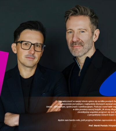 Wyścig o lata w pełni sił. Relacja z premiery książki prof. Marka Postuły i Krzysztofa Łoniewskiego